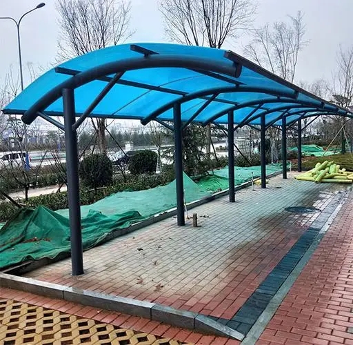 阿坝县膜结构自行车棚
